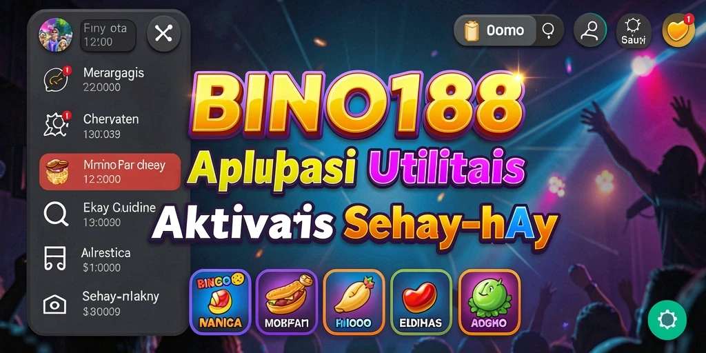 Tampilan antarmuka BINGO188 yang intuitif dan interaktif.