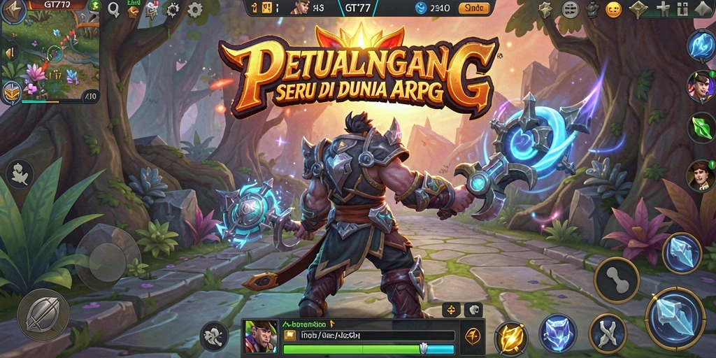 Tampilan mendebarkan gameplay ARPG di GT777.