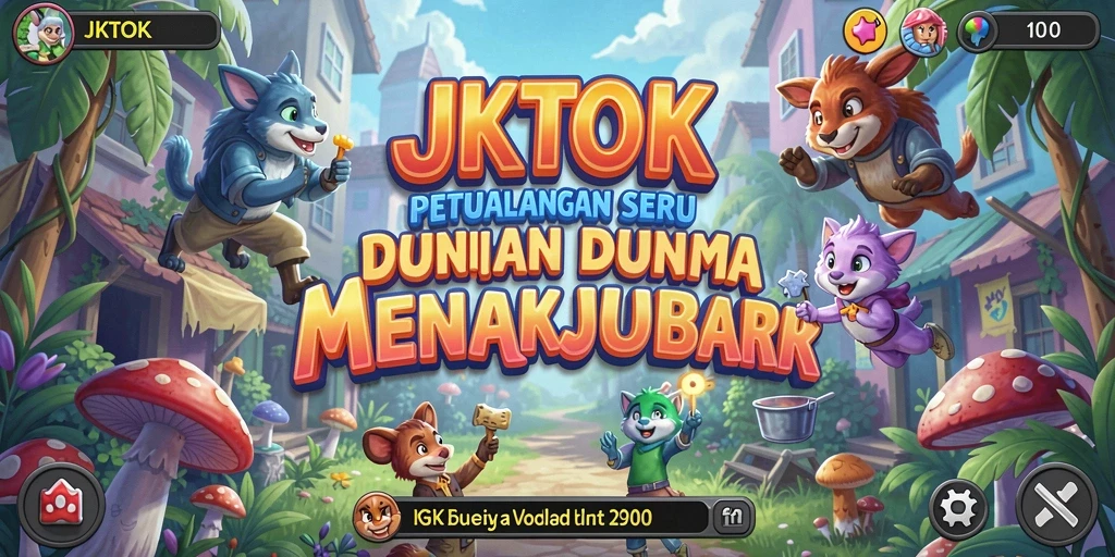 Gameplay seru dan grafik menawan di JKTOK.
