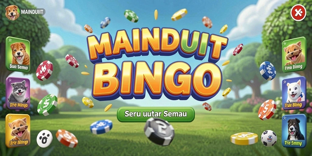 Screenshot gameplay Bingo yang menarik dan seru di MAINDUIT.