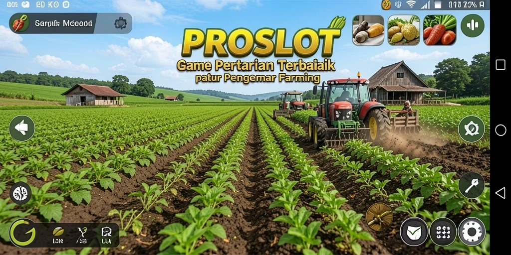 Tampilan gameplay PROSLOT yang menarik dan penuh warna.