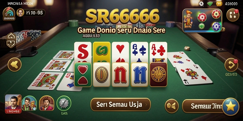 Tampilan gameplay Domino yang menarik dan menantang.
