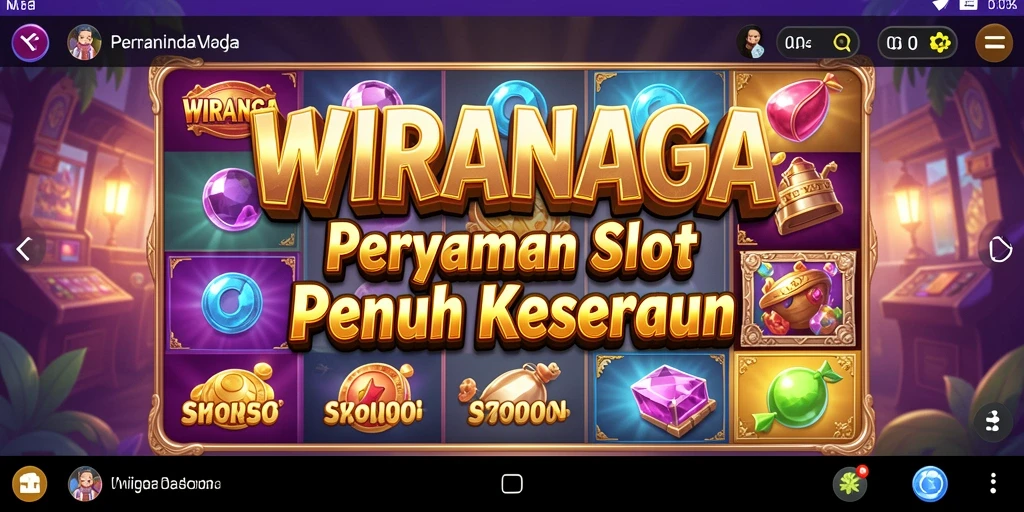 Gameplay seru di WIRANAGA dengan berbagai mesin slot menarik.
